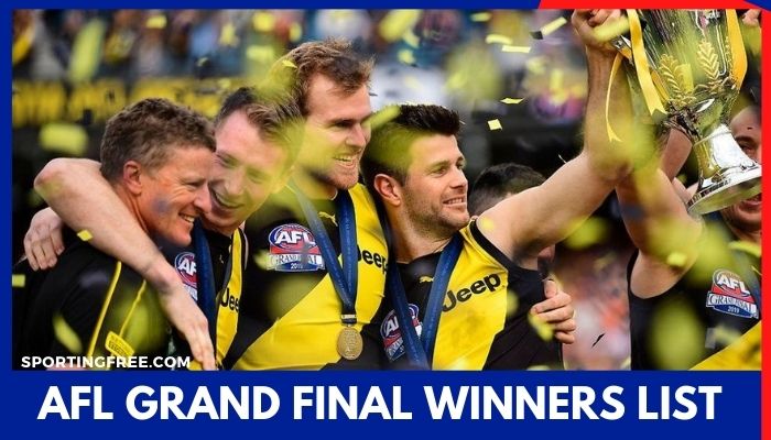 AFL Grand Final Winners