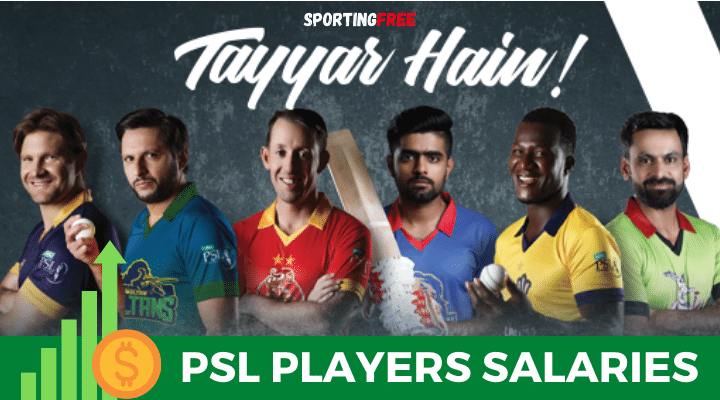 PSL 2022 Players Salaries & Contracts
