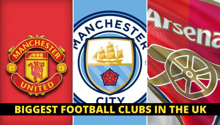 Biggest Football Clubs in the UK