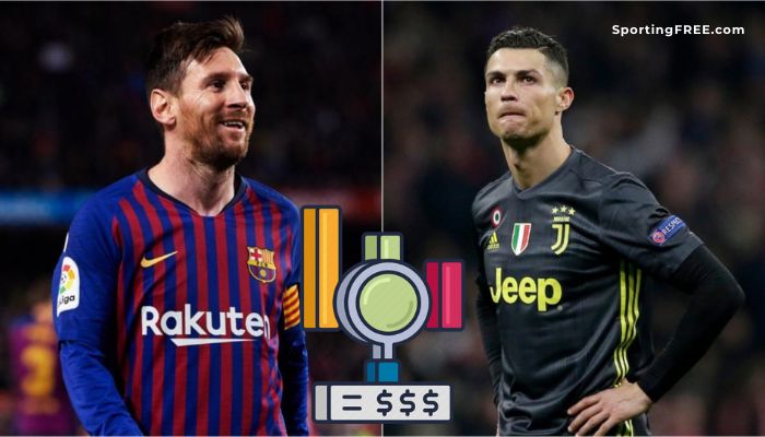 Cristiano Ronaldo vs Lionel Messi Net Worth