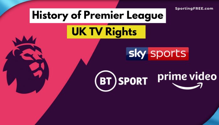 History of Premier League UK TV Rights