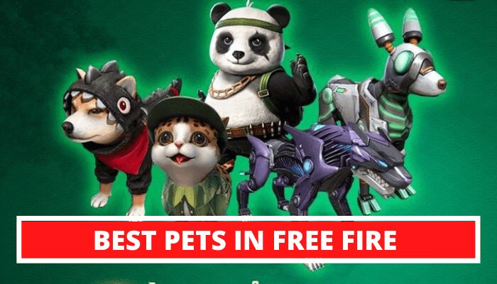 Best Pets in Free Fire