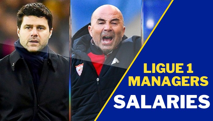 French Ligue 1 Managers Salaries