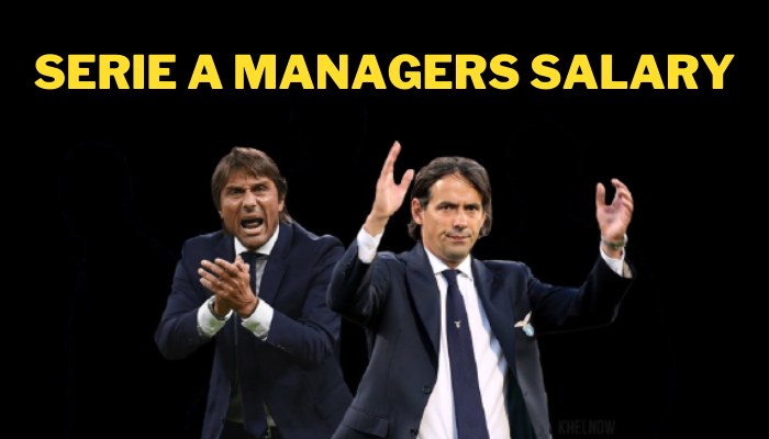 Serie A Managers Salary