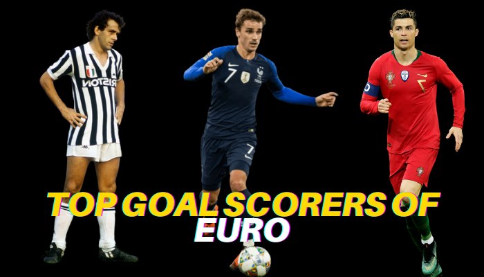 Top Goal Scorers of the European Championships