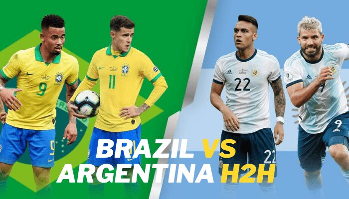 Brazil vs Argentina Head to Head Records